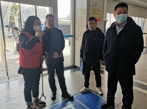 都市城際公交：南昌交投集團交叉檢查組督導(dǎo)徐坊客運站安全生產(chǎn)、文明創(chuàng)建工作