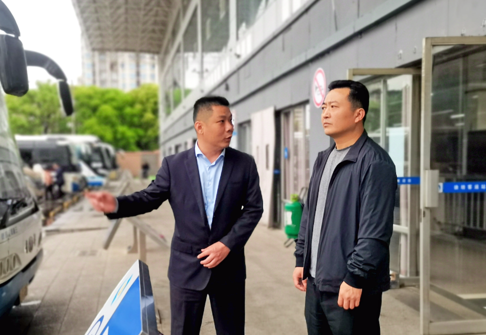 王曉督導徐坊客運站“五一”節(jié)前安全生產準備工作