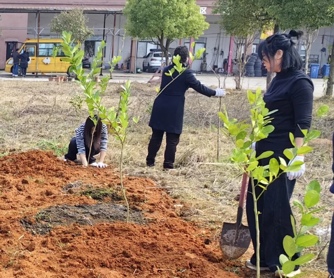 企業(yè)文化 || 鷹潭長運(yùn)?：開展植樹節(jié)活動(dòng) 共建綠色家園